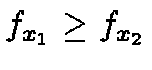 $f_{x_1} \geq
f_{x_2}$