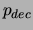 $p_{dec}$