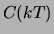 $\displaystyle C(kT)$
