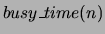 $busy\_time(n)$