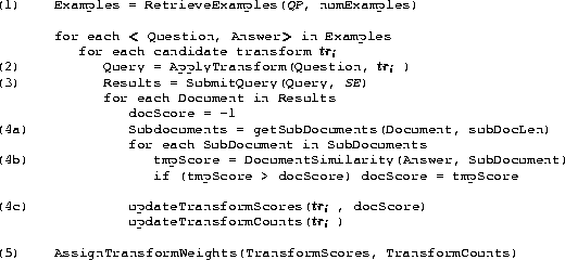 \begin{figure*}\begin{center}{\small\tt\begin{tabbing}abcdef \= \kill\> bl......formCounts)\end{tabbing} }\end{center}\vspace{-0.3cm}\end{figure*}