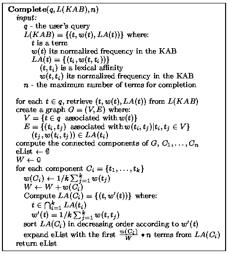 Complete Algorithm 