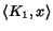 $\left<K_1,x\right>$