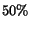 $50\%$