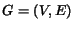 $G= (V,E)$