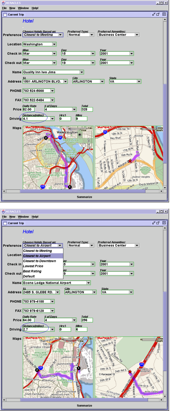 User Can Specify High-Level Hotel Preference
