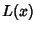 $ L(x)$