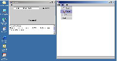 Screenshot of an RJFC desktop