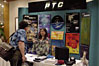The PTC 
info and souvenir booth.