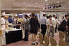 Attendees mingle at the Poster 
Reception.