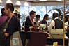 A view of the bar outside of the 
Poster Reception.