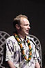 Keynote, Tim Berners-Lee addresses the 
audience.