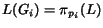 $L(G_i) = \pi_{p_i}(L)$