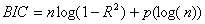 BIC calculation formula