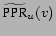 $ \widetilde{\mbox{PPR}}_u(v)$