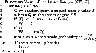 \begin{figure} \begin{center} \small \begin{tabular}{l}  1: \textbf{Functio... ...  12:  return $\mathbf{Q}$ \ \end{tabular} \end{center} \end{figure}