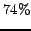 74%