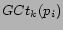 $GCt_k(p_i)$