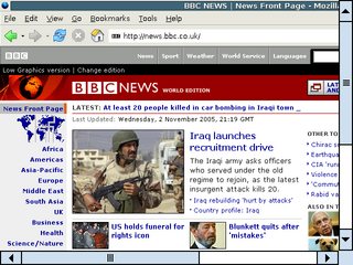 Figure 6: Browser Screenshot: VNC 1024x768