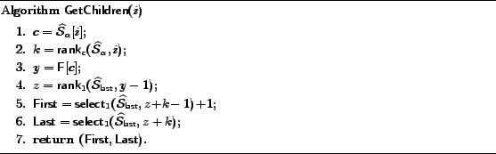 \begin{figure}\hrule {\itemsep=-2pt\baselineskip=12pt\smallskip {Algorithm {\sf ... ...}, \mbox{\sf Last})$.\end{enumerate} \vspace*{-2pt}\vskip0pt}\hrule \end{figure}