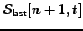 ${\cal S}_{\sf last}[n+1,t]$