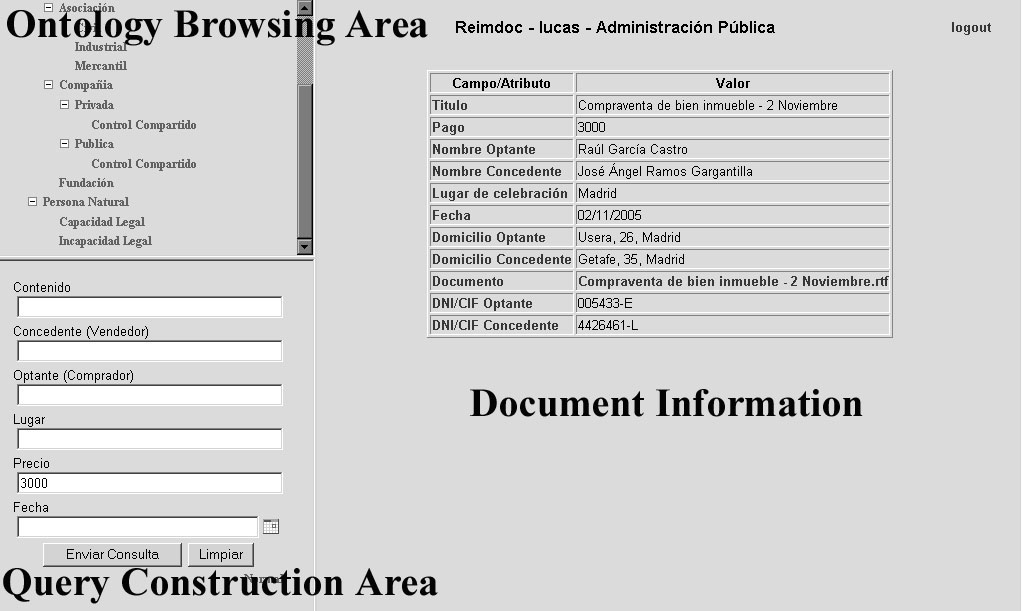 Figure 2. System User Interface.