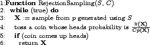 \begin{figure} \begin{center} \small \begin{tabular}{l}  1:\textbf{Function... ... 6:      return $\mathbf{X}$ \ \end{tabular} \end{center} \end{figure}