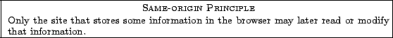 Only the site that stores some information in the browser may later
 read or modify that information.