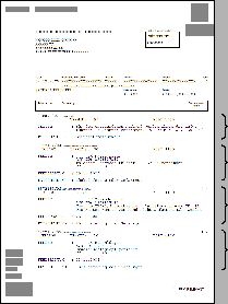 Figure 1: A sample page of data to be
        wrapped. Brackets indicate the individual wrapping
        instances.