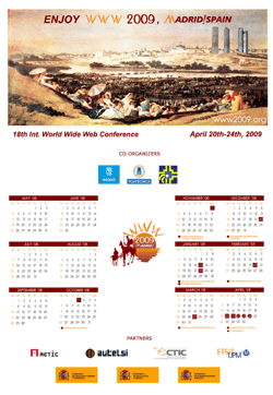 WWW2009 CALENDAR