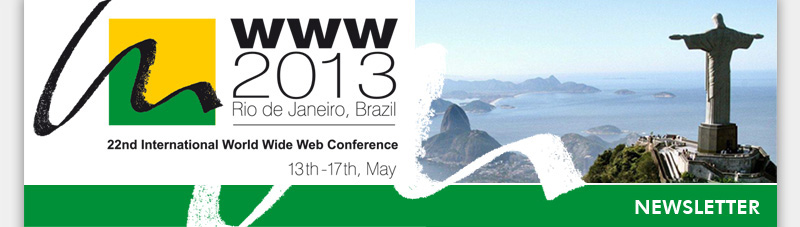 WWW2013 - Newsletter