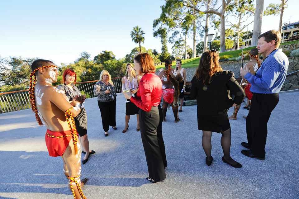 Indigenous welcome in Kings Park
